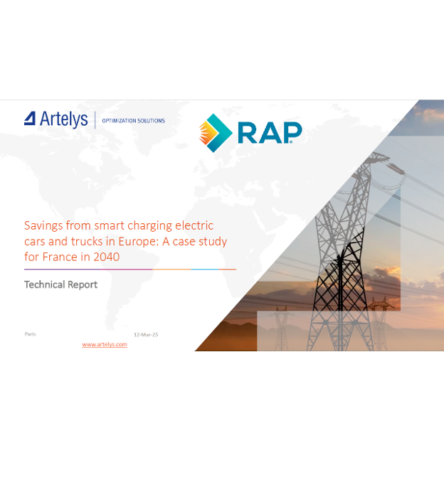 Savings from smart charging electric cars and trucks in Europe: A case study for France in 2040 – Technical Report