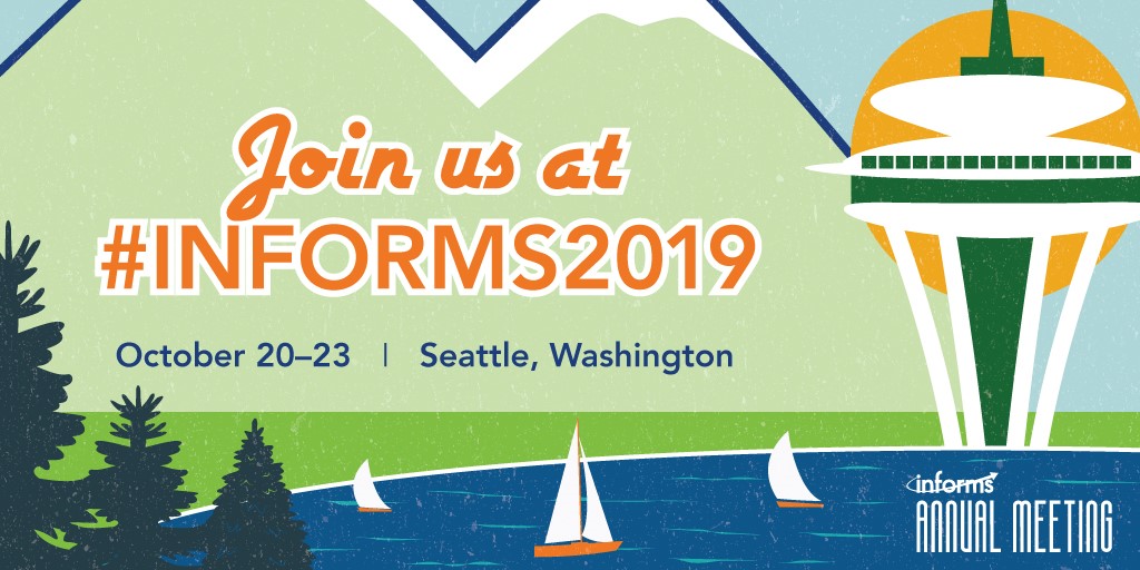 Meet Artelys at the 2019 INFORMS Annual Meeting in Seattle (USA) Artelys